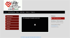 Desktop Screenshot of healthexposa.com