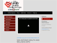 Tablet Screenshot of healthexposa.com